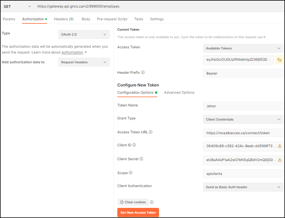 Postman - Postman - Configuration