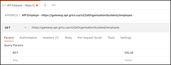 Postman - Créer une requête